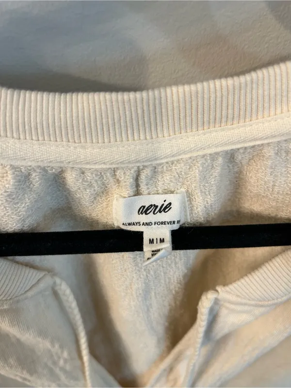 Aerie Easy Street Sweatshirt in Beige - Image 4
