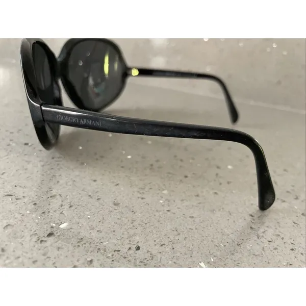 GIORGIO ARMANI SUNGLASSES EYEGLASSES FRAMES ONLY oval black 2536 020 62-17-120 - Image 3