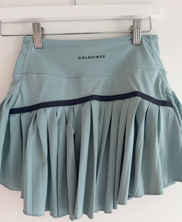 Gold Hinge Skirt Pleated - Image 2