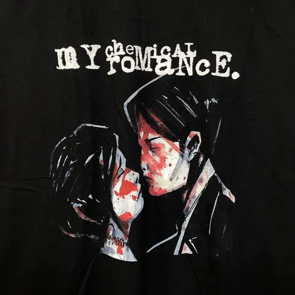 My Chemical Romance Three Cheers for Sweet Revenge Emo Tee 2X - Image 2