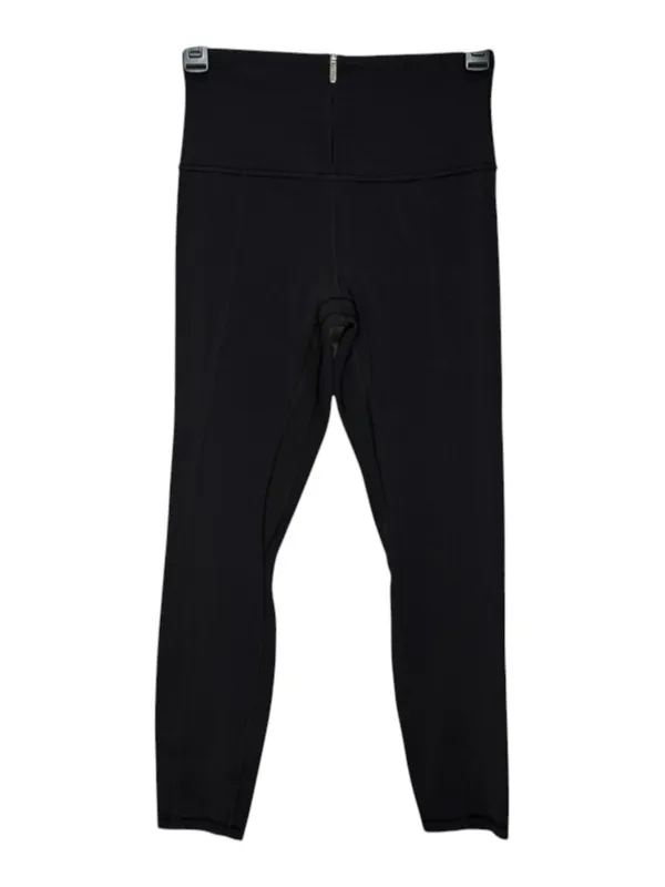 Lululemon ✵ Align High Rise Zip Front Nulu Cropped Pant 25" ✵ Black ✵ 6 W5FMES - Image 12