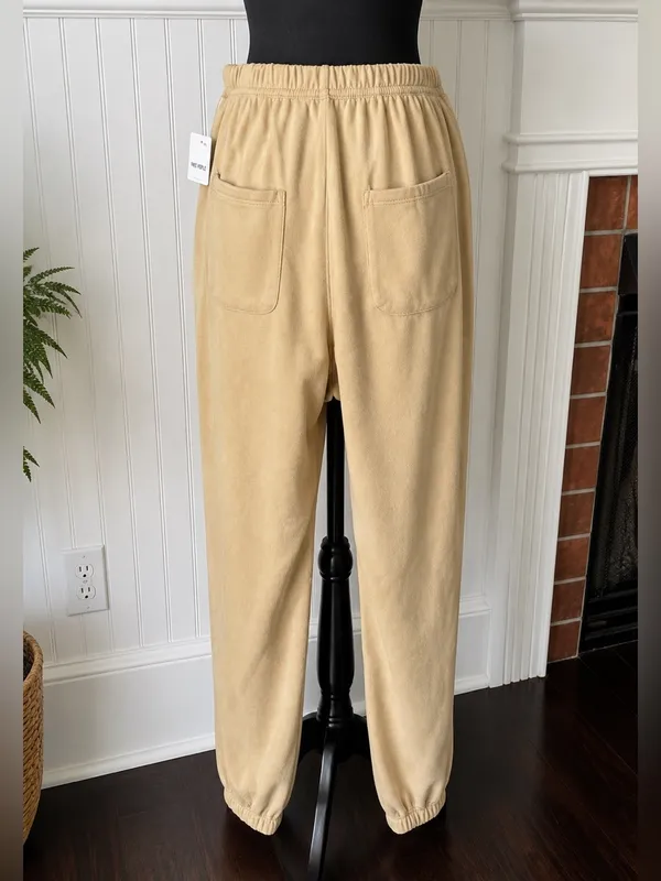 NEW Free People Comeback Jogger ~Incense Taupe ~Large - Image 8