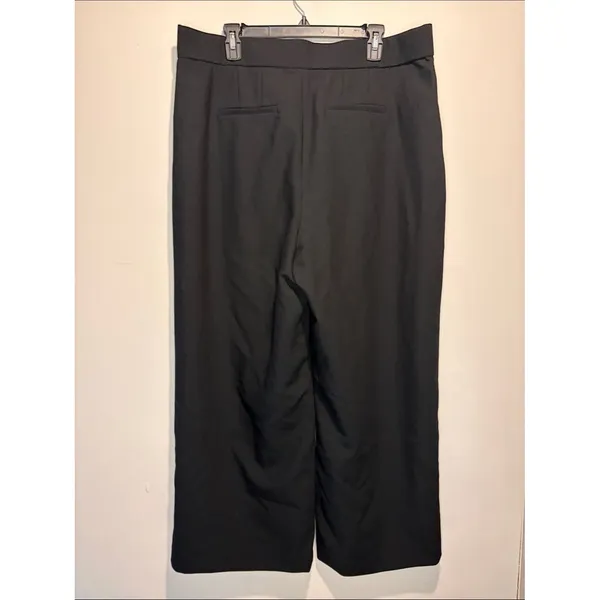 Torrid Studio NWT Tailored Twill Wide Leg High Rise Pants in Deep Black 14 S - Image 2