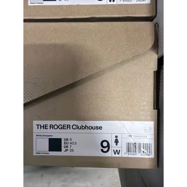 On Women's THE ROGER Clubhouse Shoes White Evergreen Size 9 NWB ($140 Retail) - Image 6