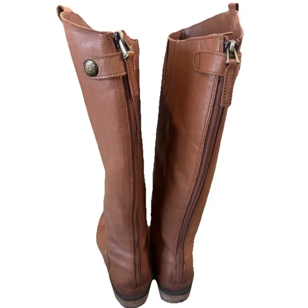 Sam Edelman Penny 2 Whiskey Leather Equestrian Riding Boots Womens Size 7.5 M - Image 3