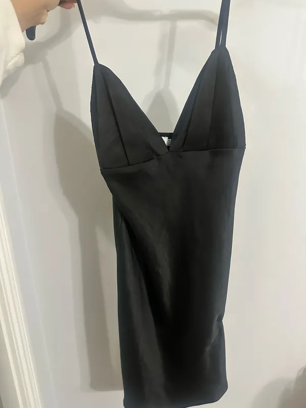 That’s So Fetch Black Mini Dress  - Image 3