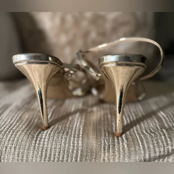 Wild Diva Women's Rhinestone Embellished Straps Formal Stiletto High Heels - Image 14