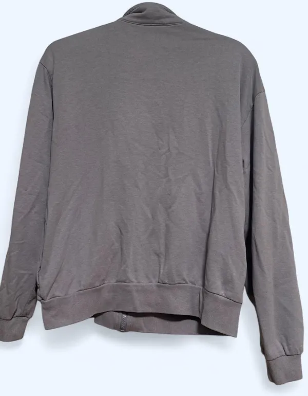 Vintage Purple Zip up with shoulder pads - Image 3