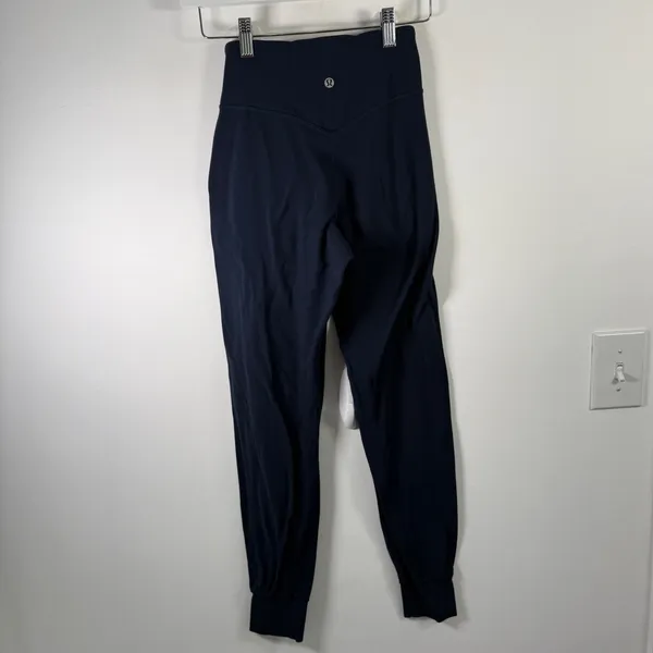 Lululemon‎ Align Jogger True Navy Nulu 28" Travel Lounge Casual W5BPXS Womens 2 - Image 4