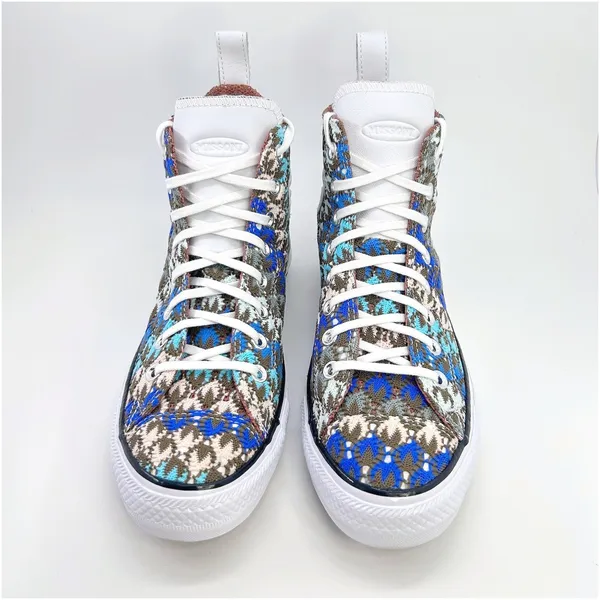 Converse x Missoni Chuck Taylor All Star High Top 10 Textured Knit 553436C NWOB - Image 3