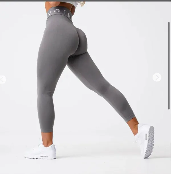 NVGTN Leggings Grey - Image 3