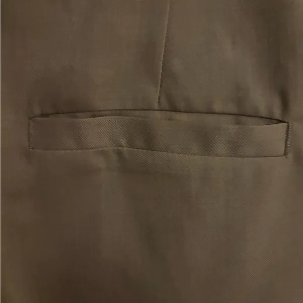 Timeless form tan‎ pants. Buckles on waist. - Image 7
