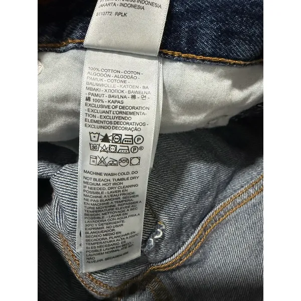 Levis Ribcage Straight Ankle Snap Button Fly Jeans Women's‎ Size 29 - Image 15