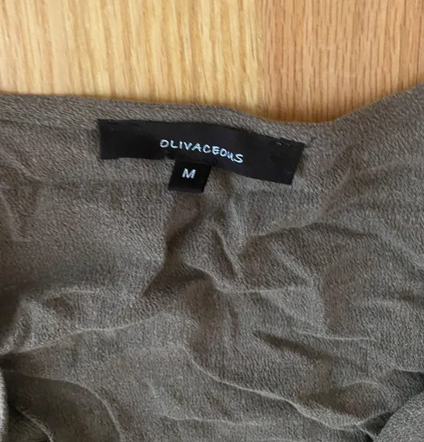 Olivaceous Tie Front Top - Image 5