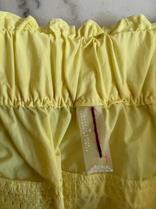 Free People Movement In The Wild Shorts Glow Yellow - Image 10