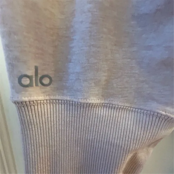 Alo Yoga‎ Women's High-Waist Ankle Leggings Beige/Pink Size S Activewear - Image 6