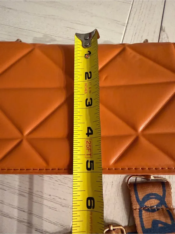 Quilted Faux-Leather Mini Shoulder Bag with Chain Detail - Image 9