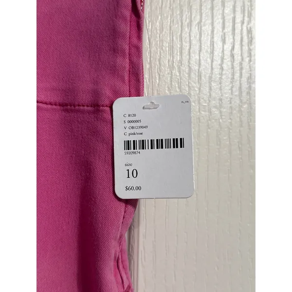 Free People Holding Onto a‎ Dream Pink Denim Mini Skirt - Image 6