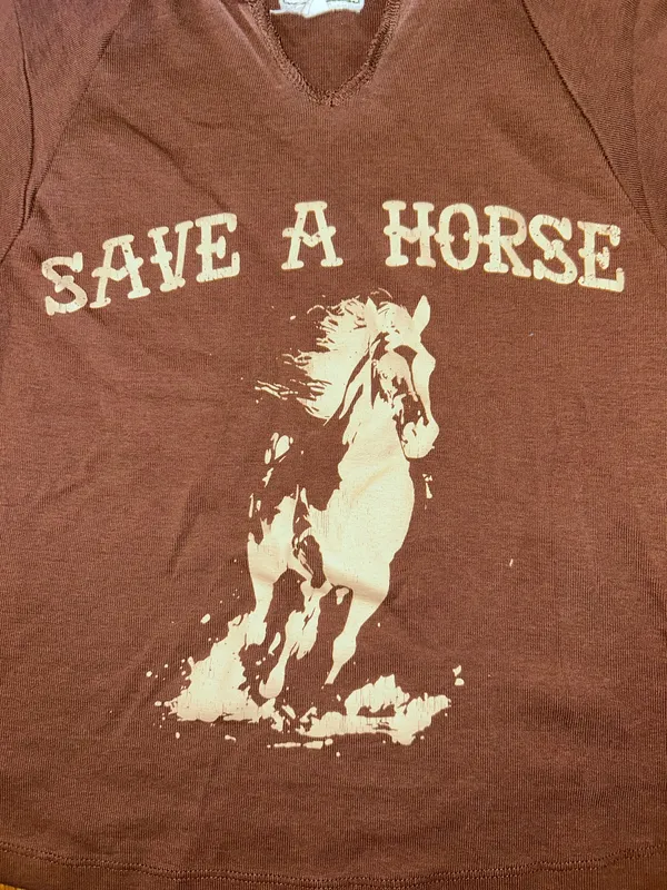 Modish Rebel Buckle T-Shirt - Image 2