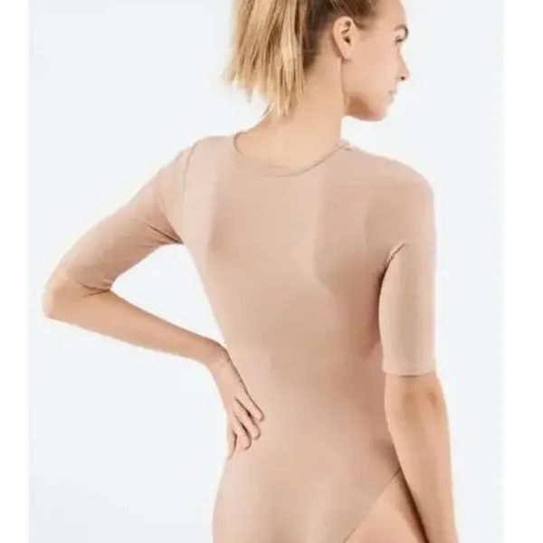 Fabletics NWT Finely Cutout‎ Seamless Bodysuit in Desert Size Small - Image 2
