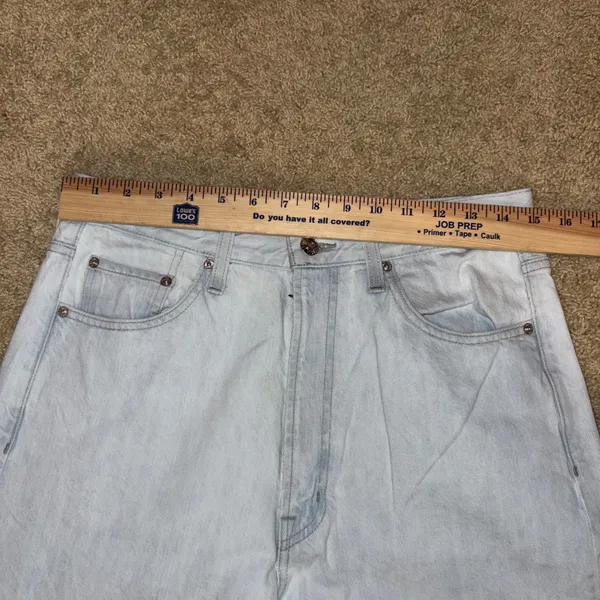 EDWIN DANI capri Barrel ankle Jean‎ light wash cropped size 30 - Image 2