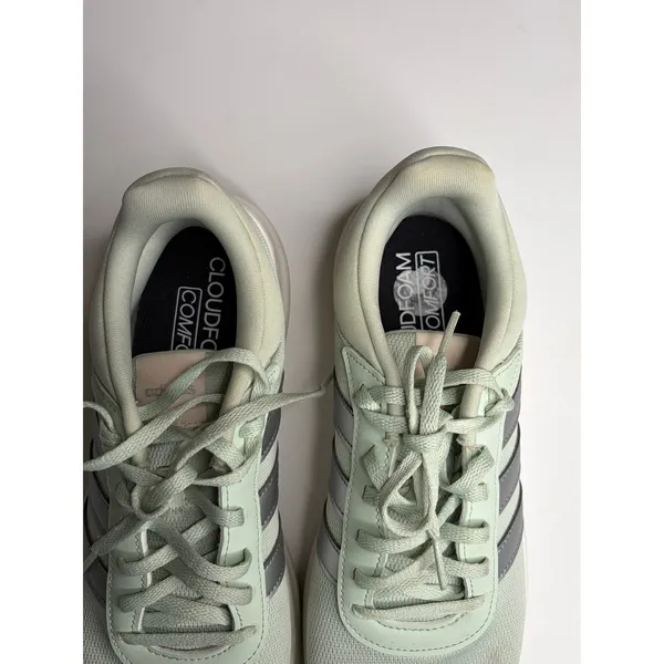 Adidas Lite Racer 4.0 Mint Green Sneakers Women's 9.5 - Image 5