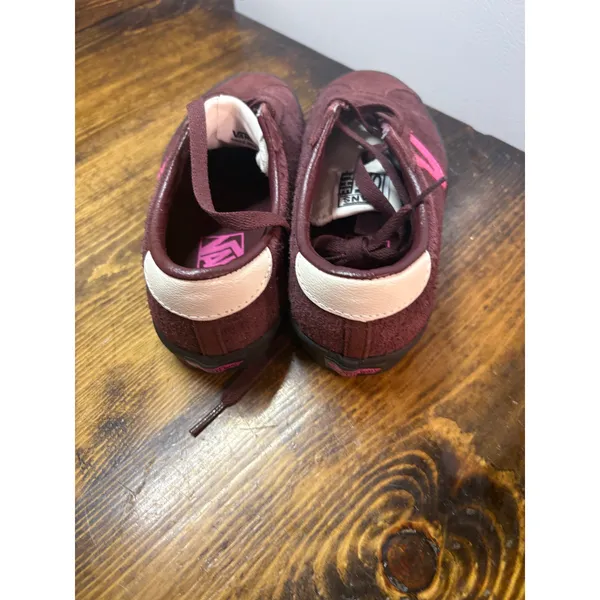 Vans Burgundy And Pink Sneakers Women‎ Size 5 - Image 6