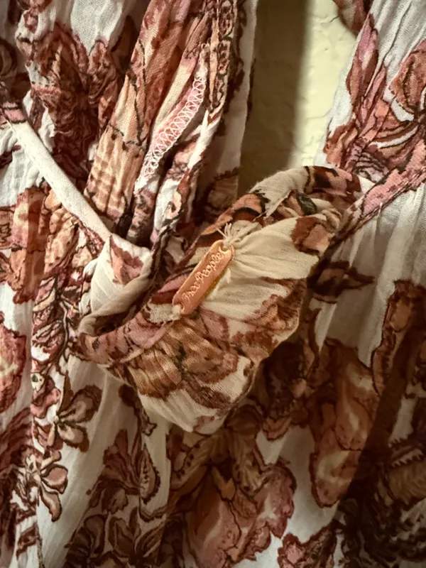 Free People Kauai Getaway Printed Tunic size medium/large - Image 4
