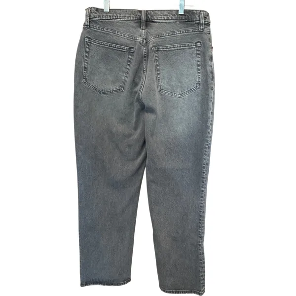 Abercrombie Fitch Ankle Straight Jeans 31/12S Curve Love Ultra‎ High Rise - Image 2