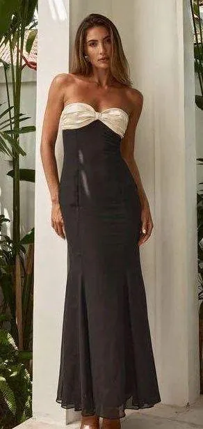 Petal and Pup Strapless Maxi Dress - Image 2