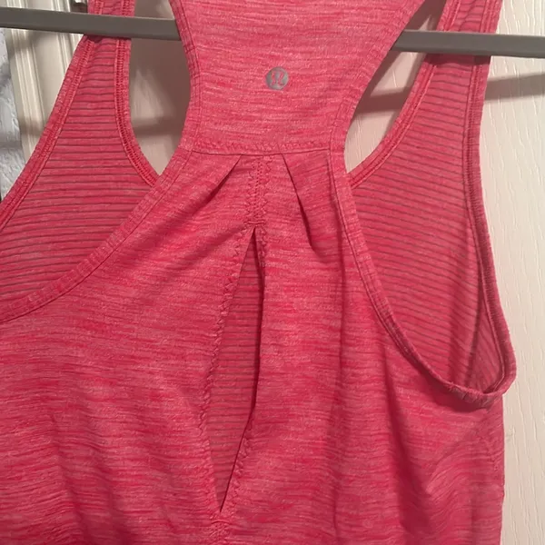 Lululemon Salute the Sun Singlet II Heathered Boom Juice Athleisure Yoga Running - Image 5