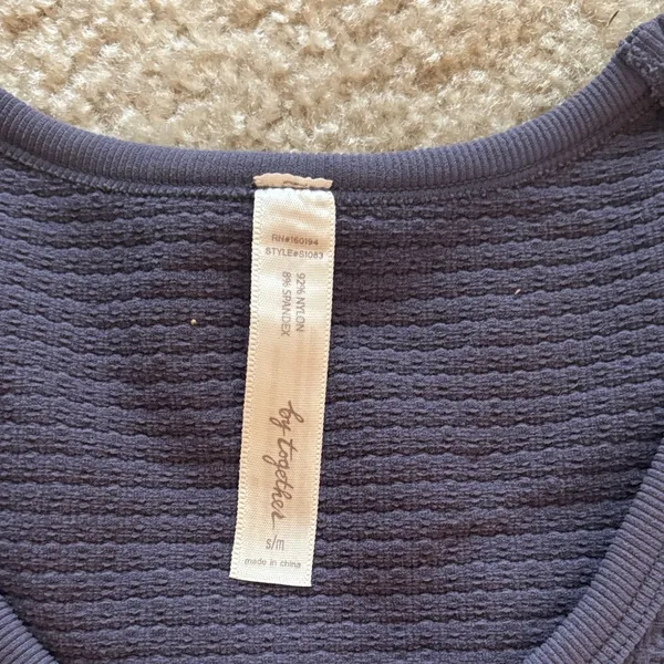 By Together Navy Blue Crop Top - Image 4