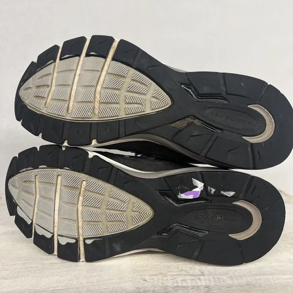 💥 New Balance 990v5 Navy Blue Running shoes 2A WIDTH W990NV5 women 7.5 men 6 - Image 9