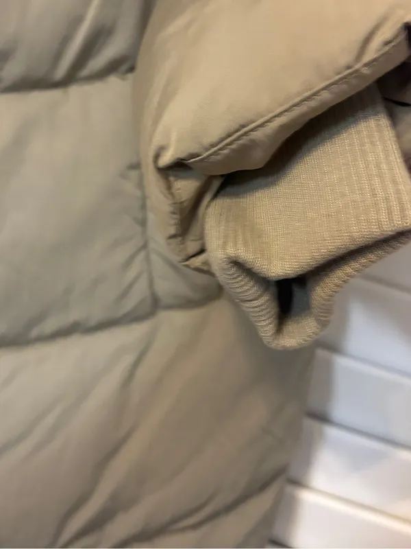 Steve‎ Madden Tan Longer Length Puffer Coat Size XL - Image 5