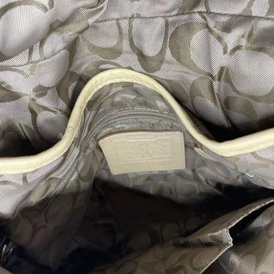 Coach Medium Tan Leather Crossbody Bag - Image 7