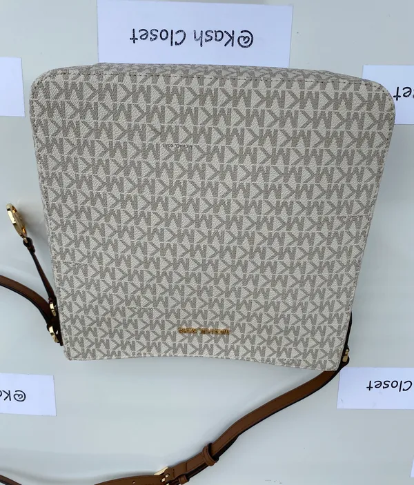 Michael Kors JST LG Messenger Leather Crossbody Bag - Image 6