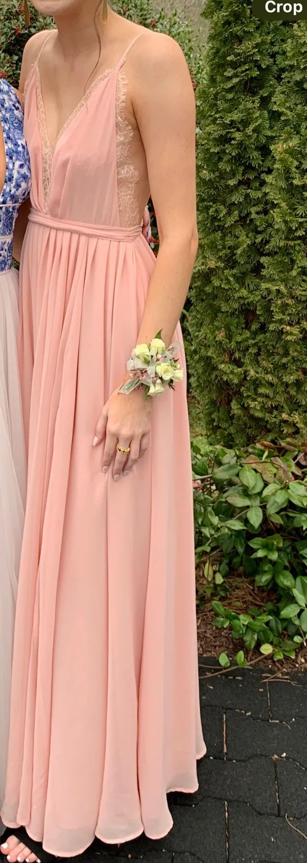 Michael Costello x Revolve Pink Maxi Dress - Image 4