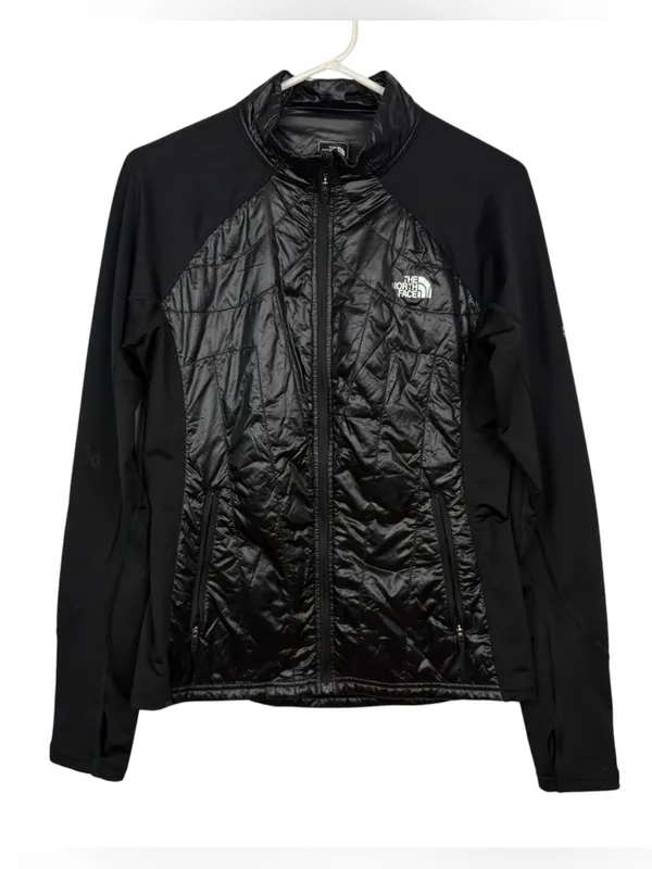NORTH FACE Flight Series Jacket Women’s Medium Black Hybrid Lightweight - Image 2