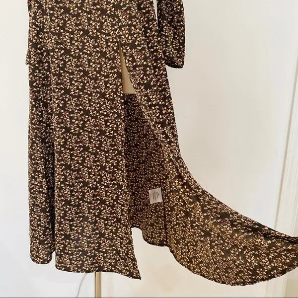 O. P. T. brown floral dress NEW - Image 6