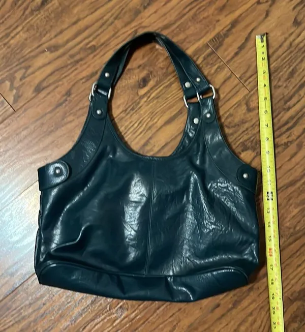 Teal handbag / purse - Image 13