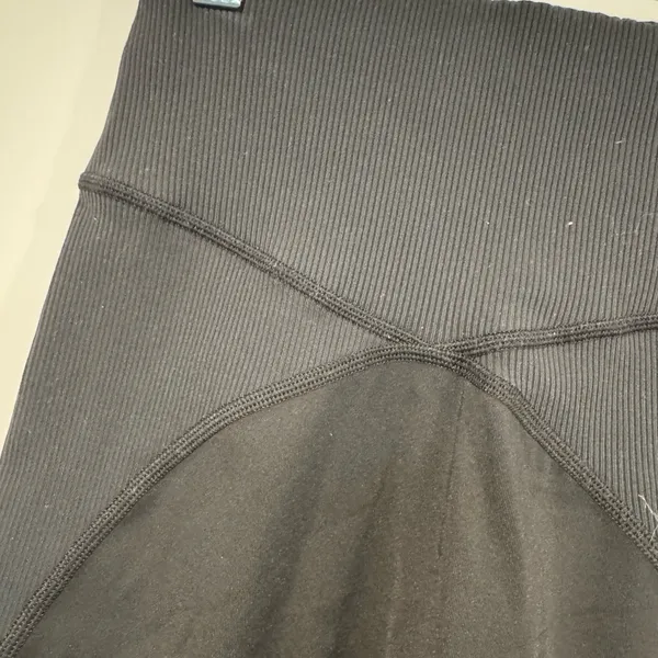 Aerie ribbed Black High-Waisted Shorts‎ - Image 2