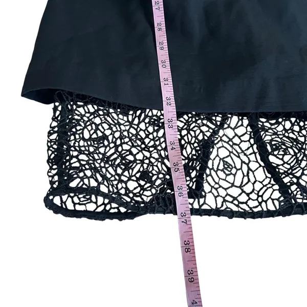 Keepsake The Label Reunion Black Lace Open Back High Low Mini Dress NWT M - Image 12