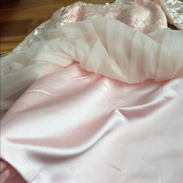 Pink tulle formal Size 14 - Image 5