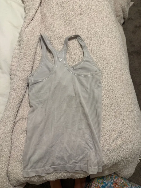 White Lululemon Tank Top - Image 2
