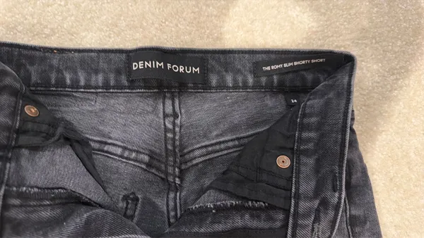 Black Denim Forum Aritzia Shorts - Image 2