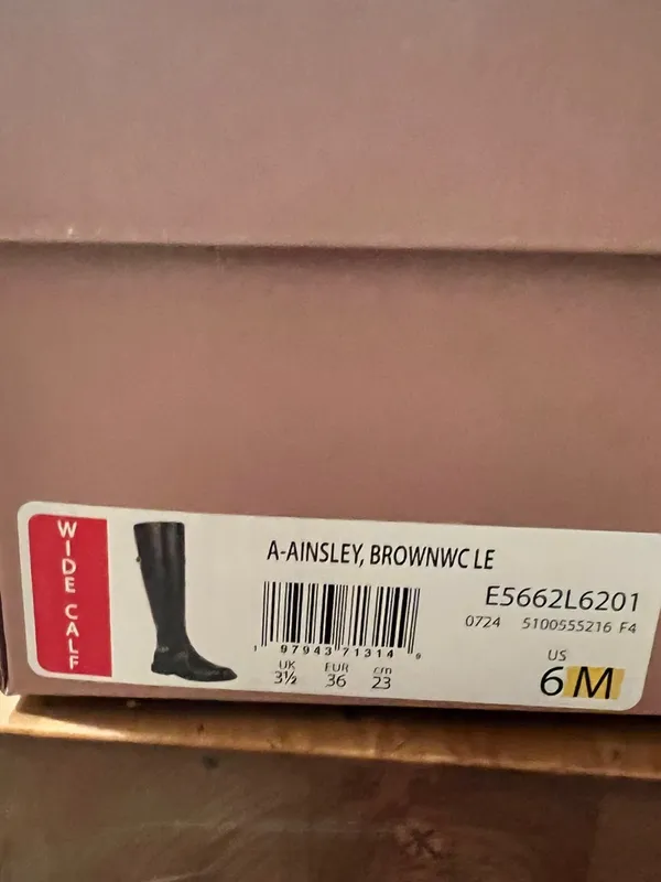 Franco Sarto womens Ainsley High Shaft Boots Wide Calf Size 6 New - Image 10