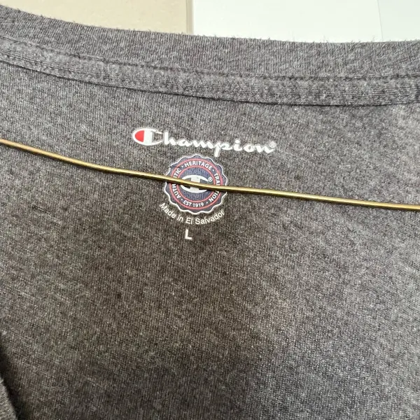 Champion Gray Rocky Mountain College Short Sleeve Tee - Image 2