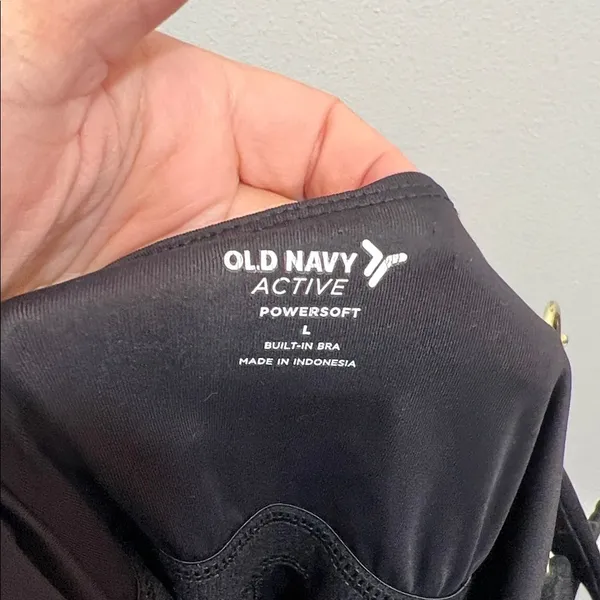 Old Navy power soft active dress Chic Black Sleeveless large - Image 7