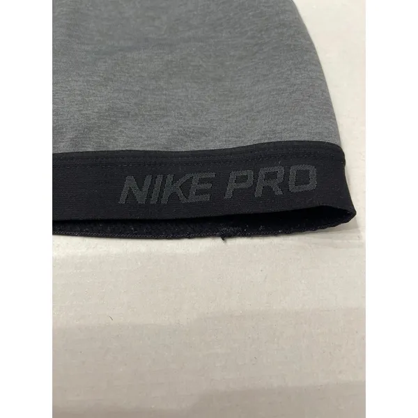 Nike Pro Dri-Fit Sports Bra Size L Gray/Black - Image 2