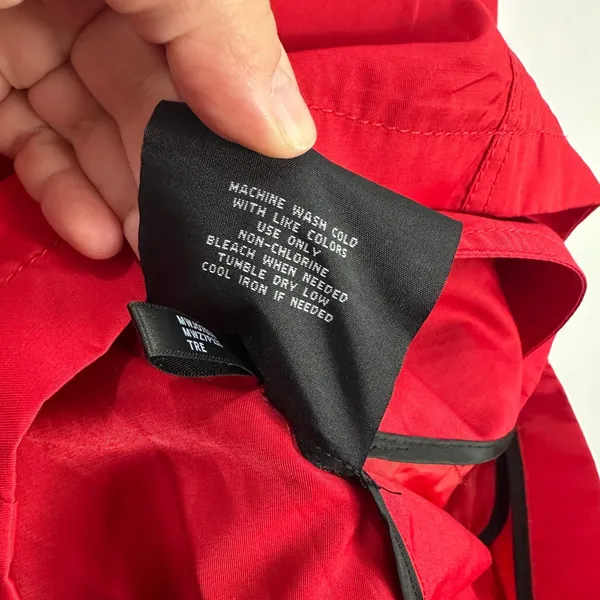 Marc New York‎ Andrew Marc Red Jacket L Moto Trench Minimalist Chic Designer NWT - Image 8